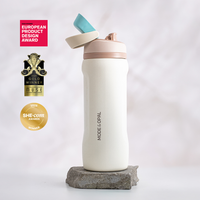 Insulated Drink Bottle - Soft Cream