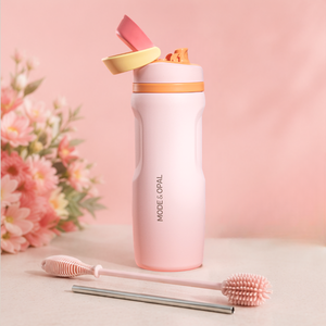Fresh Water Bundle: Insulated Bottle, Brush, Straw and Spare Seals